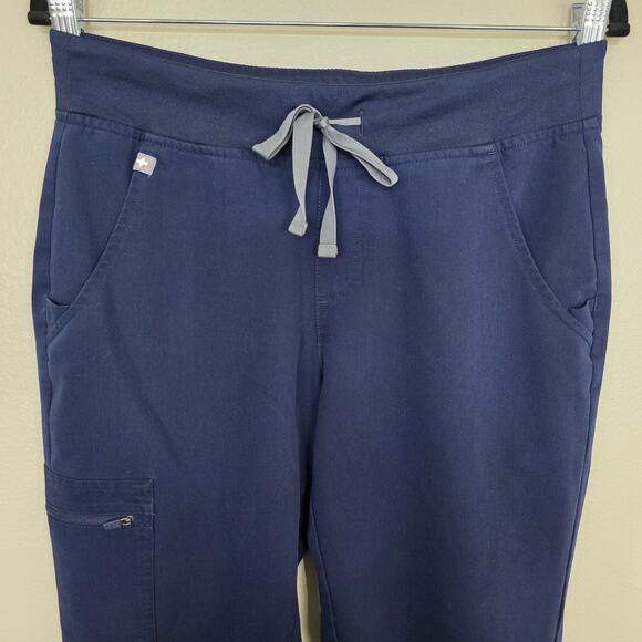 FIGS Technical Collection Scrub Pants Women’s Small Navy Jogger Stretch - Picture 6 of 12